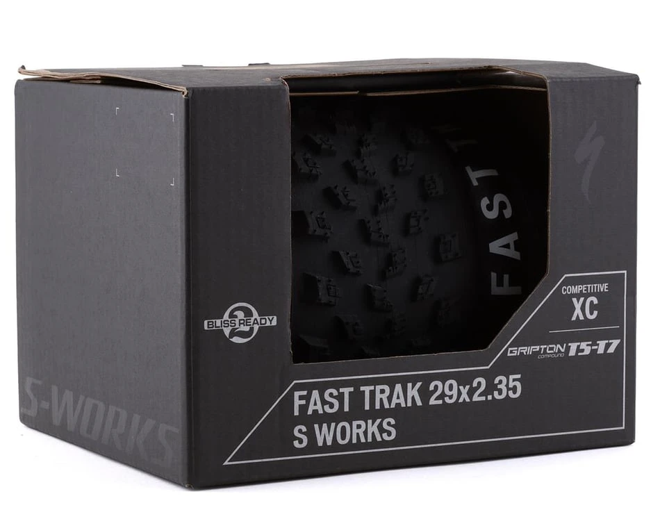 Specialized S-Works Fast Trak Tubeless Mountain Tire (Black) (29" / 622 ISO) (2.35") (Folding) (T5/T7) Specialized S-Works Fast Trak Tubeless Mountain Tire (Black) (29" / 622 ISO) (2.35") (Folding) (T5/T7) -Specialized Shop 00122 4022 1