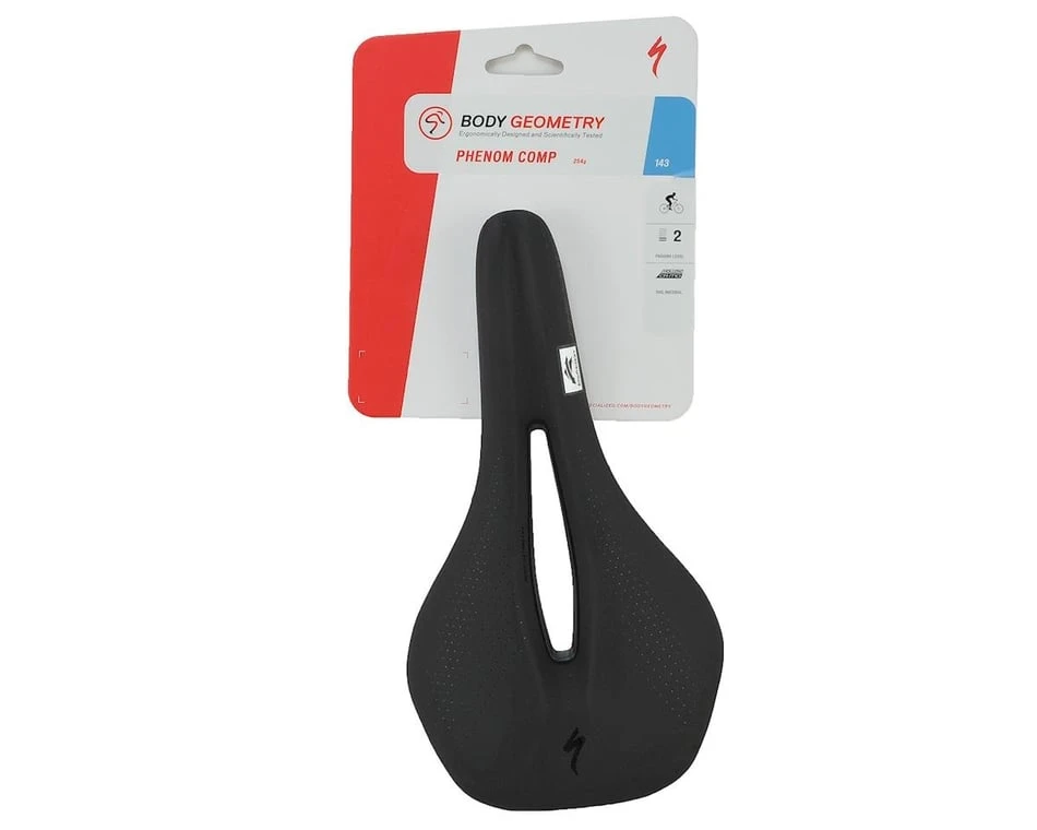 Specialized Phenom Comp Saddle (Black) (Chromoly Rails) (143mm) Specialized Phenom Comp Saddle (Black) (Chromoly Rails) (143mm) -Specialized Shop 27217 2303 4