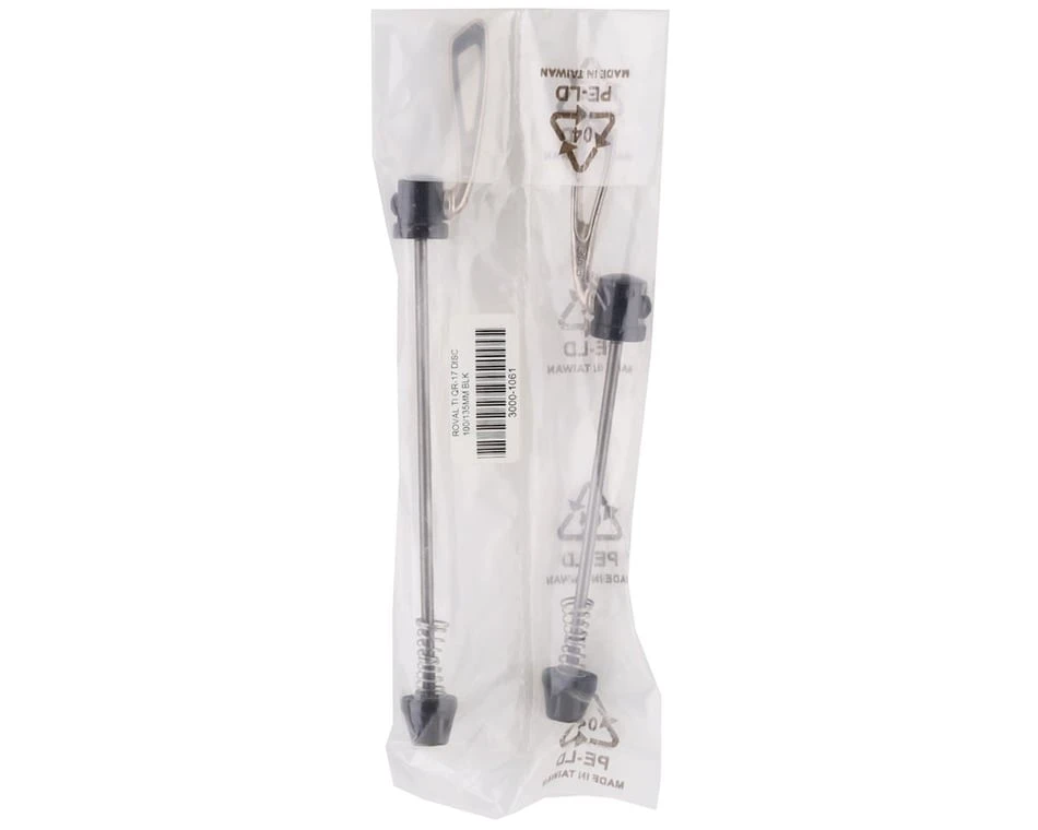 Specialized Roval Titanium Quick Release Set (Black) (QR-17) (100/135mm) Specialized Roval Titanium Quick Release Set (Black) (QR-17) (100/135mm) -Specialized Shop 3000 1061 1