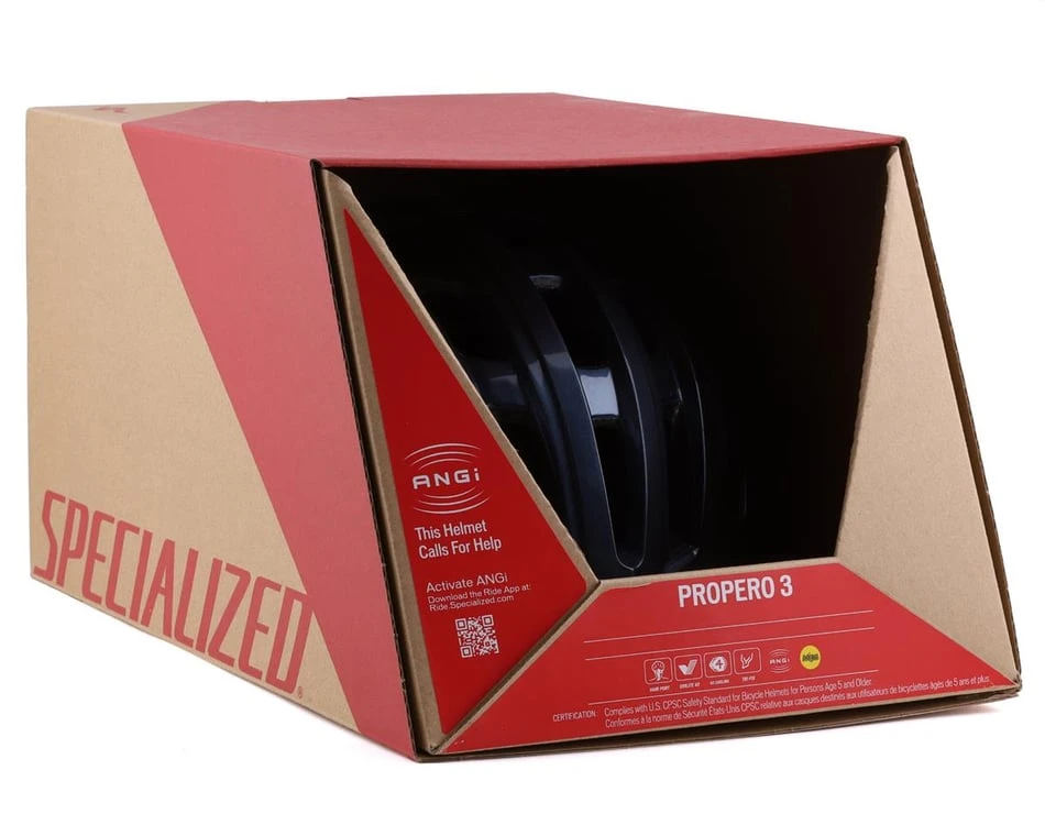 Specialized Propero III Helmet w/ ANGi (Gloss Cast Blue Metallic) (S) Specialized Propero III Helmet W/ ANGi (Gloss Cast Blue Metallic) (S) -Specialized Shop 60121 0222 3