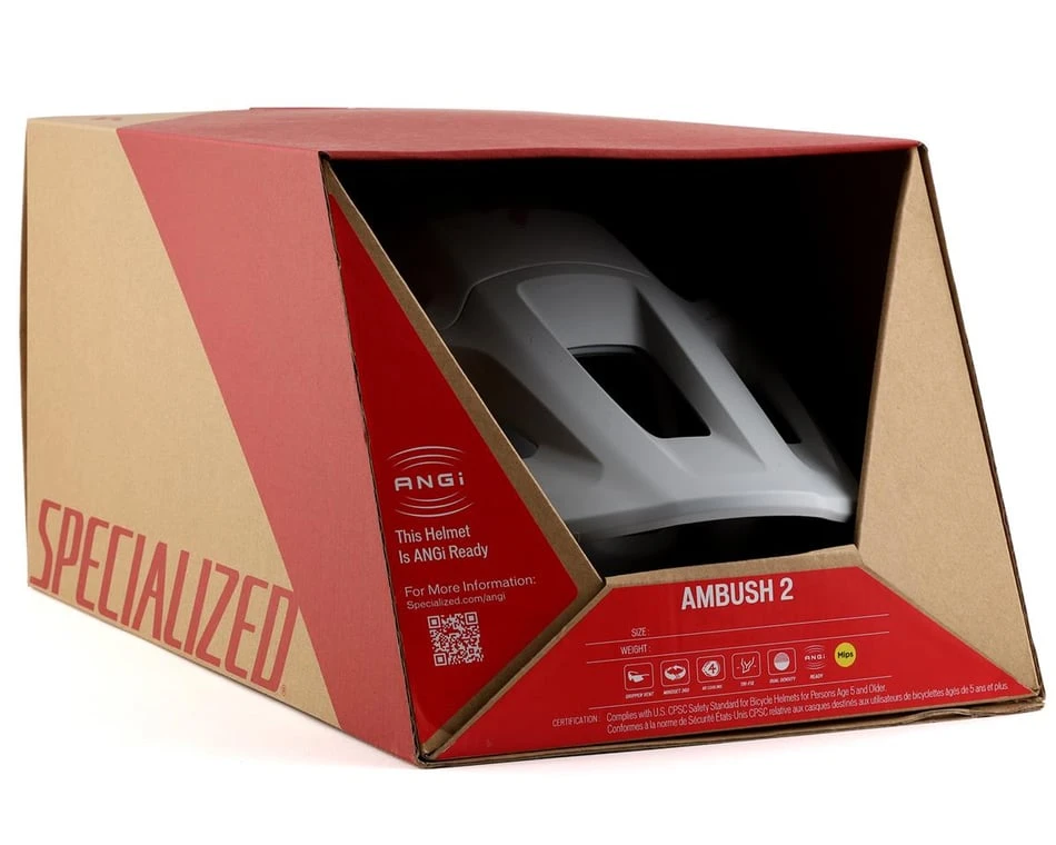 Specialized Ambush 2 Mountain Helmet (Wild Dove Grey) (M) Specialized Ambush 2 Mountain Helmet (Wild Dove Grey) (M) -Specialized Shop 60222 0813 3