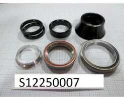 Specialized Road Headset (Black) (1-1/8" To 1-3/8") (w/ Alloy Spacers)